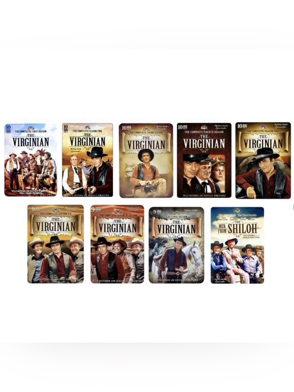 The Virginian: The Complete Series - Tin Case (DVD, 1970, 89-Disc Set)